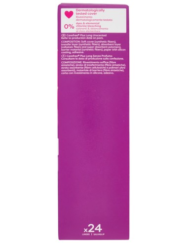 Carefree Plus Long 24 Proteggislip - Protezione 5in1